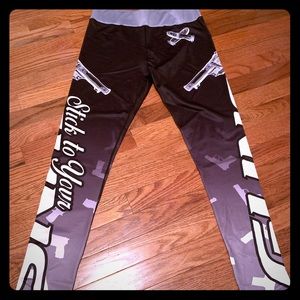 Stick to your guns leggings, XLUSION Clothing